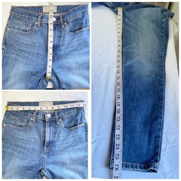 EVERLANE 10” High-Rise Skinny ankle Jean size 26 - Picture 6 of 7